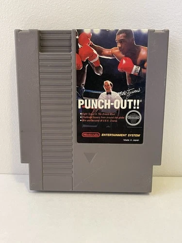 Mike Tyson’s Punch-Out (Nintendo Entertainment System NES,1987) Cart Only.