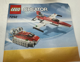 LEGO CREATOR 7292 Propeller Adventures 3 In 1 No Box With Instructions