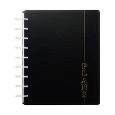 Happy Planner Undated Plans + Notes Monthly Planner Notebook Journal, 12-Mont...