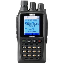 Alinco DJ-MD5FXT VHF 136-174MHz / UHF 400-480MHz Handheld Radio 