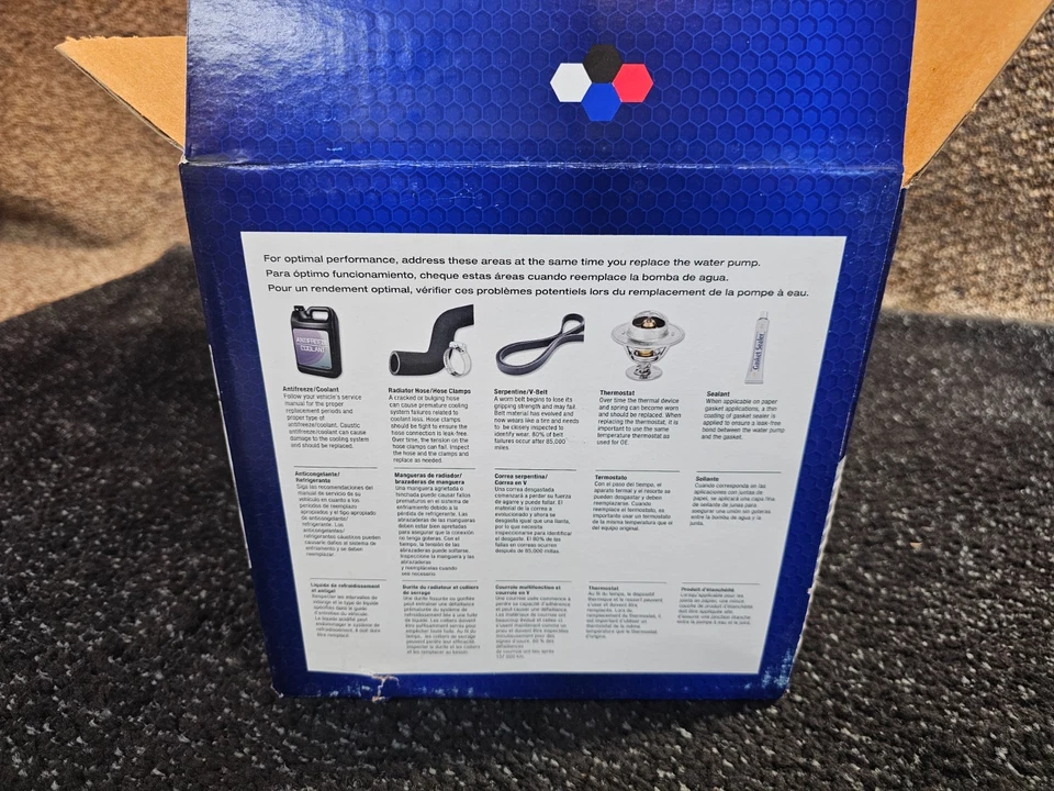 Bomba de agua de repuesto para motor Mercedes-Benz ML320 1998-2003 T5100 Foto 3 de 4