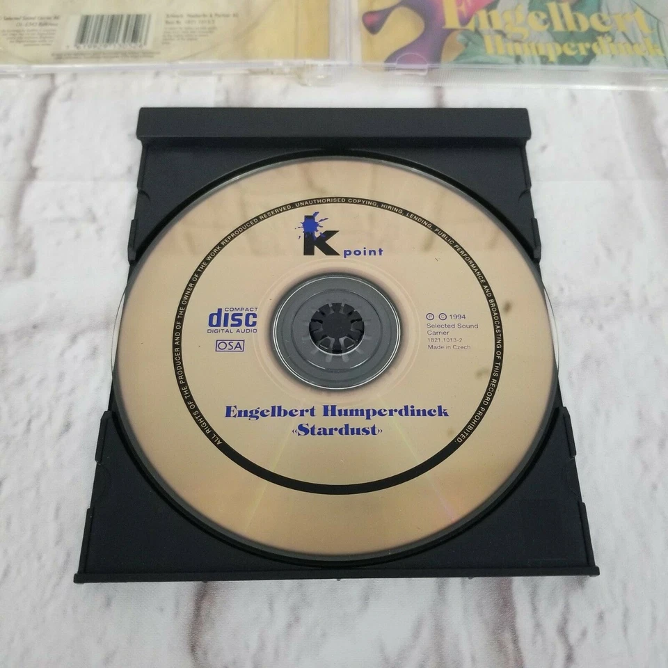Engelbert Humperdinck Stardust CD czech K Point 1994 Foto 2 de 4
