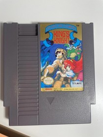 King&rsquo;s Knight Nintendo NES Authentic Clean Tested w FuncoLand Dust Cover