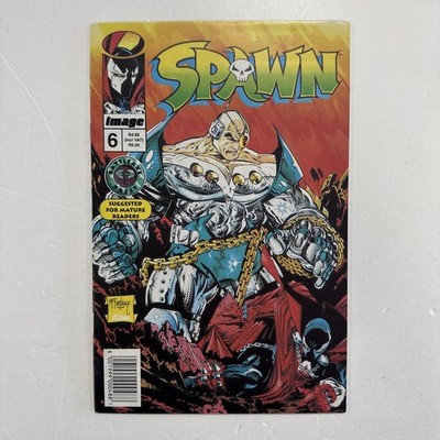 Battleaxe Press Spawn #6 1995 FN+ South African Reprint Image inc. Coupon