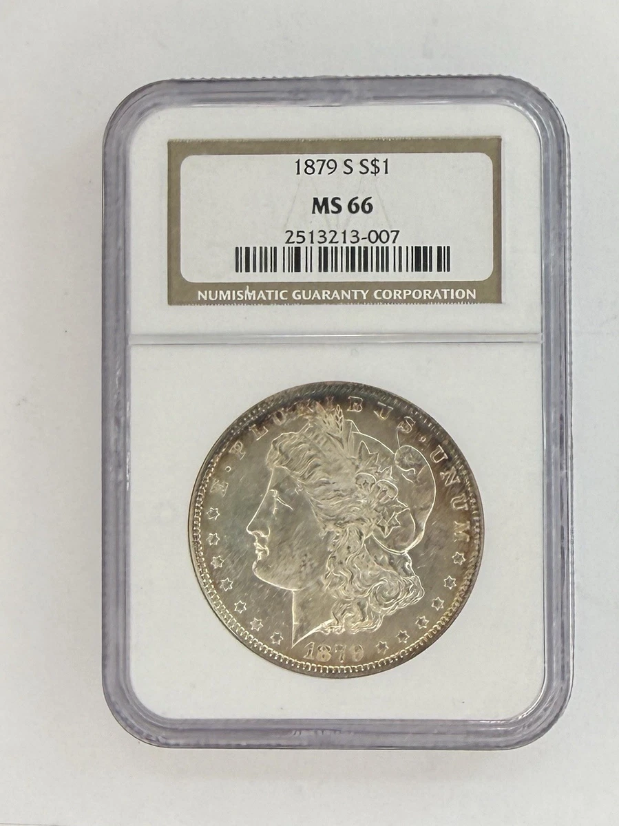 MS 66 Graded 1879 Year Morgan US Dollars (1878-1921) for sale | eBay