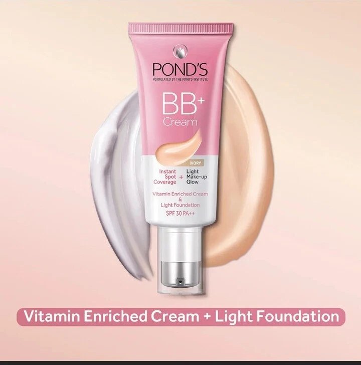 Pond's White Beauty BB+ Fairness Cream Ivory SPF 30 PA++ Natural Glow 30 Gm - Image 3 of 4