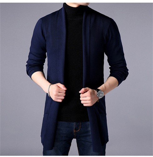 Hot Sweaters New Autumn Knitted Male Cardigan Homme Sweater Fitted Clothing - Picture 19 of 24