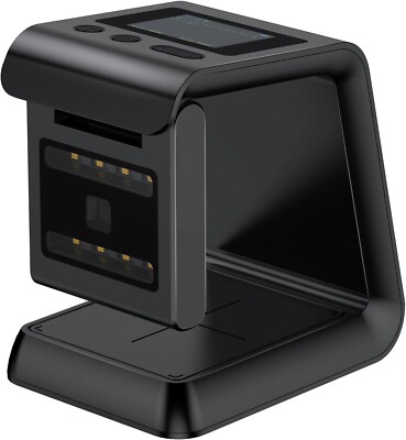 Symcode 2D QR Wireless Hands-Free Omnidirectional Desktop Barcode Scanner
