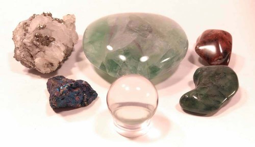 Spectacular Large Green Fluorite Heart + 5 Beautiful Stones, Big Sir Jade - TB - Picture 7 of 8