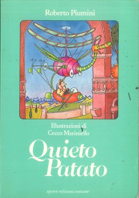 Roberto Daunenjacke QUIETO PATATO ill. Cecco Mariniello Neue römische Ausgaben 1983