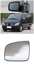 Side View Mirror Glass Heating Left 1PC For 2011-2015 Mercedes-Benz W639 Mixto