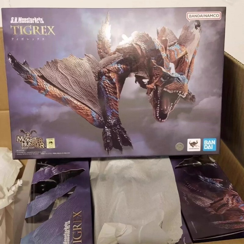 Original Bandai S.H.MonsterArts SHM Monster Hunter Tigrex