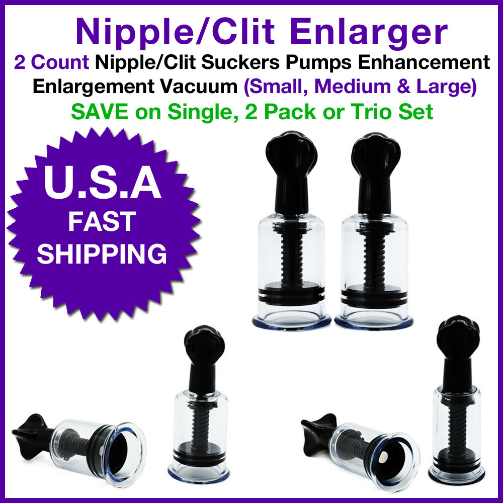 Stimulateur De Clitoris Et Pompe à Succion Pour Seins – Noir, Silicone, Sans Phtalates – Neuf