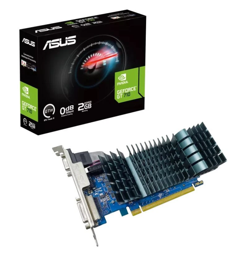 ASUS nVidia GeForce GT710 SL 2GD3 BRK EVO 2GB DDR3 EVO Low profile
