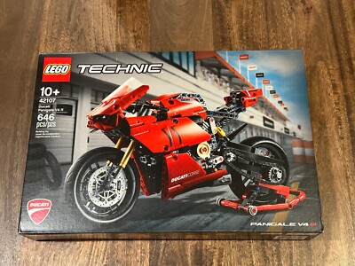 LEGO TECHNIC 42107: Ducati Panigale V4 R - NEW & SEALED - RETIRED