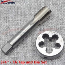 NEW 3/4"-16 UNEF HSS Thread Tap and Die Set Right Hand US
