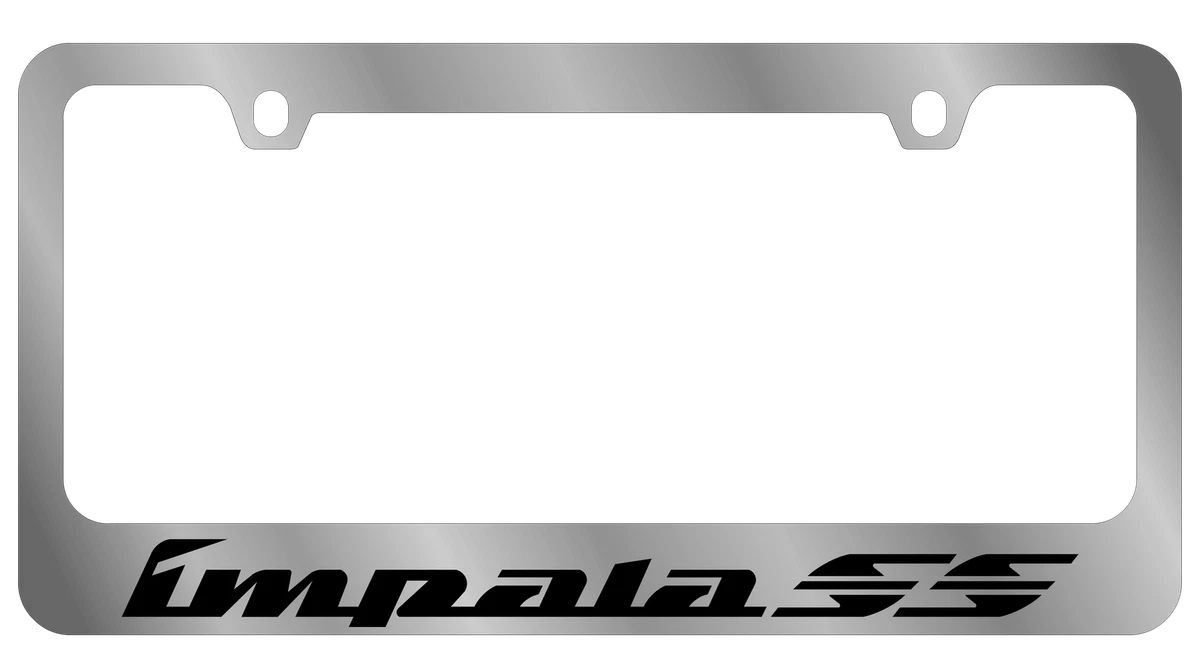 Impala ss license plate deals