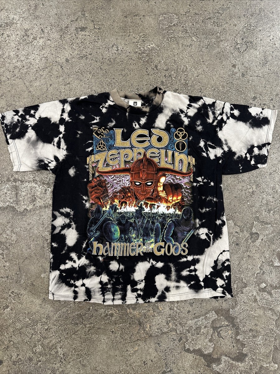 Vintage Led Zeppelin Hammer Of The God's Shirt 1999 Licensed
