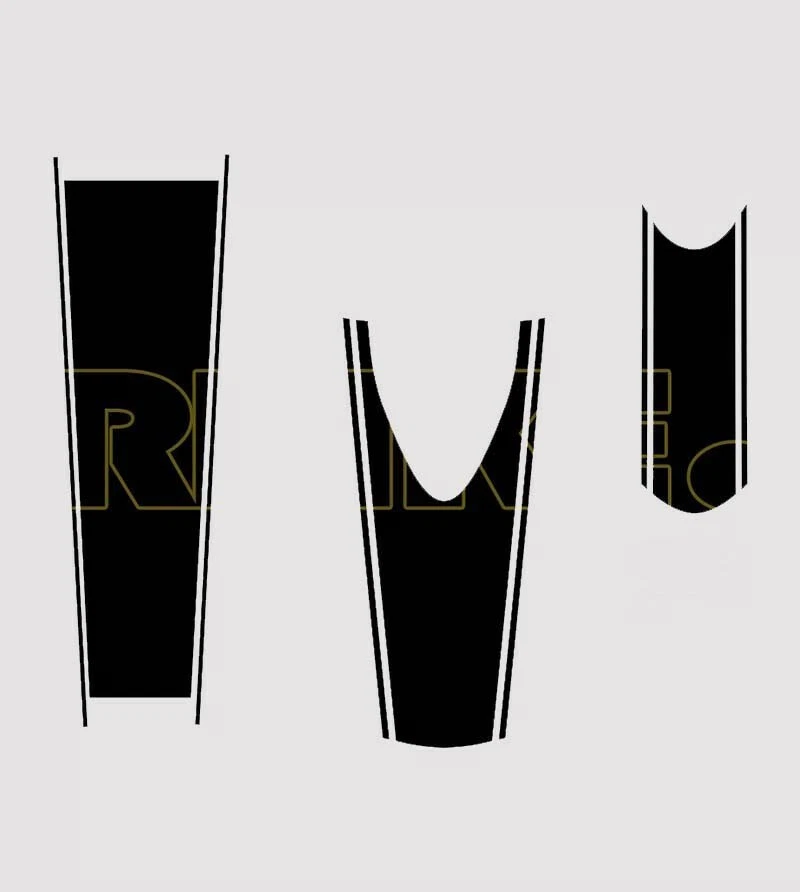 Kit adesivi replica Monster 1100 EVO Ducati Monster 696/796/1100 V178" - Immagine 3 di 4