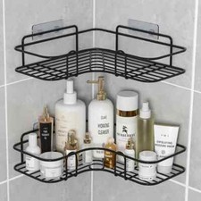 Bathroom Shelf Wall Mounted Corner Storage Shelves Shampoo Holder Cosmetic Rack