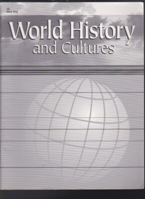 abeka World History & Cultures 10 Quiz Key 2nd Ed. Teacher Key ...
