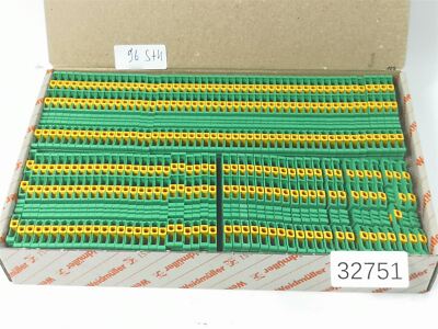 96 STÜCKE Weidmüller IPE 1.5N/3AN 1,5mm² Reihenklemme Durchgangsklemme