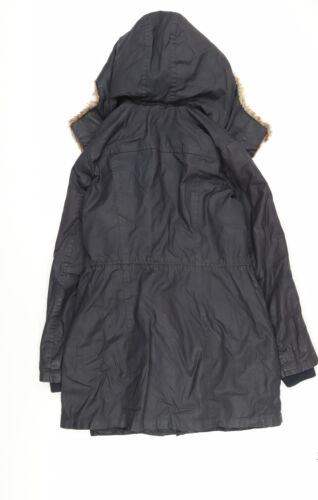 Phase Eight Women's Black Parka Coat Size 10 - Picture 2 of 12