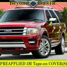 2007-2016 2017 FORD EXPEDITION Chrome 4 Door Handle COVERS w/o PSK+Top Mirrors