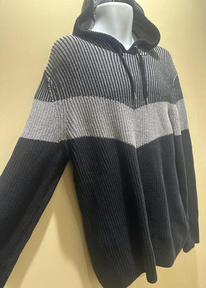 Мужской свитер с капюшоном размер XL - Изображение 3 из 4