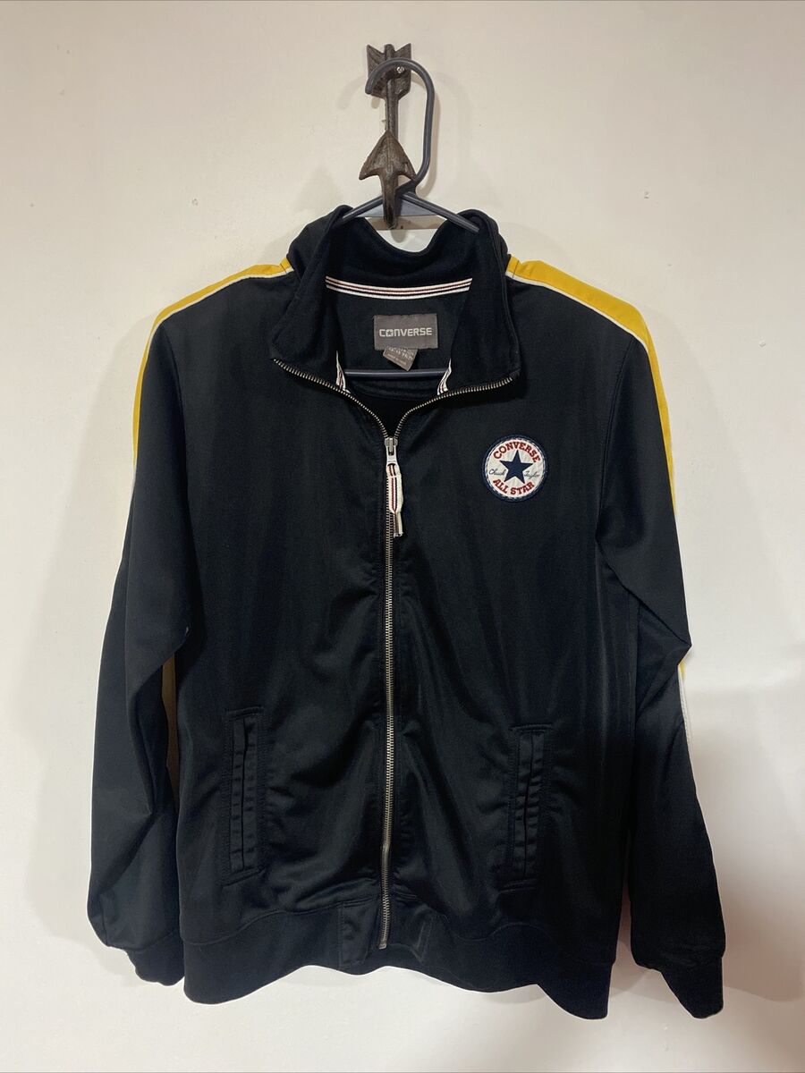 Converse Jacket YXL Black & Yellow Chuck Taylor All Star Converse Jacket YXL Black & Yellow Chuck Taylor All Star