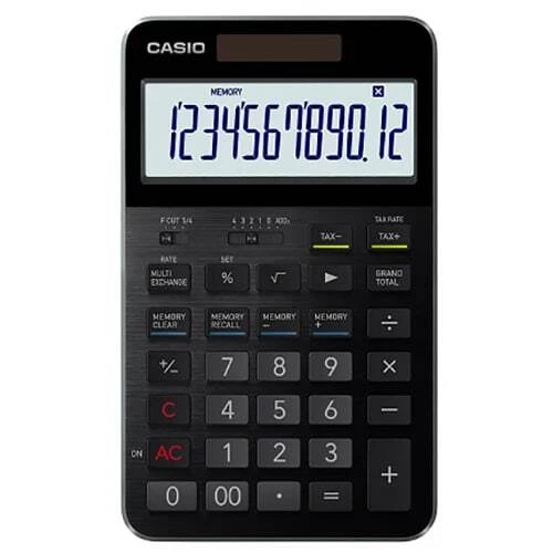 CASIO S100X-BK Premium Calculator Just Type Black Made in Japan New CASIO - Image 3 of 4