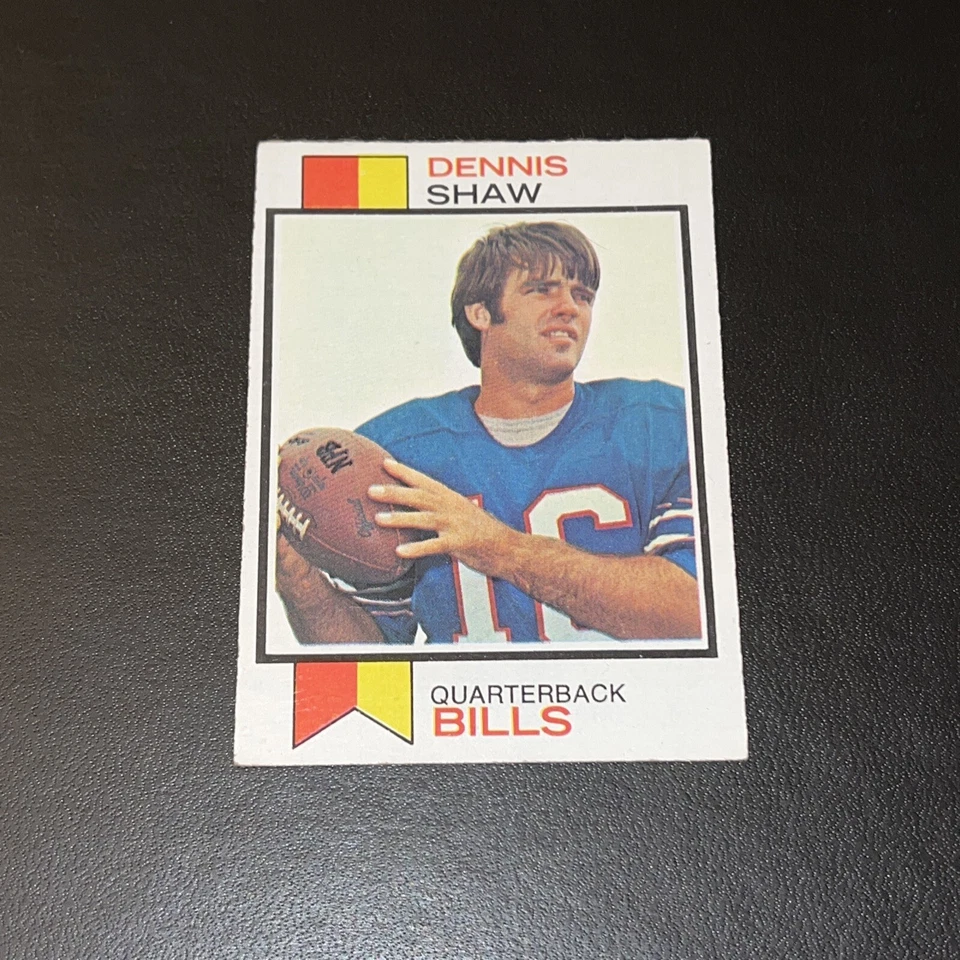 1973 Topps Dennis Shaw 525 Buffalo Bills - Image 2 of 3