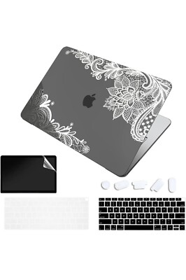 Mektron Heavy Duty Case For MacBook Air 13 Inch (2018-2020 Models) With Kickstand - Apricot