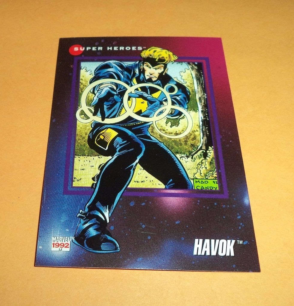 Havok # 70 1992 Marvel Universe Series 3 Base Impel Trading  Card