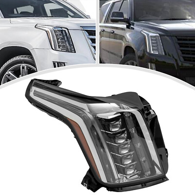 #ad For 2015 2020 Cadillac Escalade ESV LED Headlight Headlamp Right Passenger Side $302.55