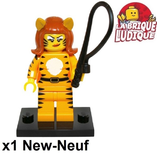 Lego Figurine Minifig Series 14 Monsters Tiger Women New - 第 1/1 張圖片