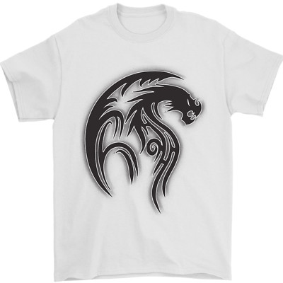 T-Shirt Salentina Uomo Geko Tribale: Maglietta Originale 100% Cotone