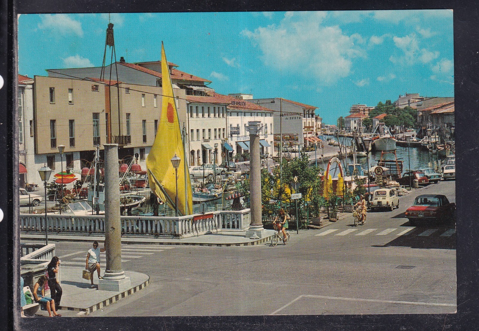 Cartolina Cesenatico Porto Canale HG392
