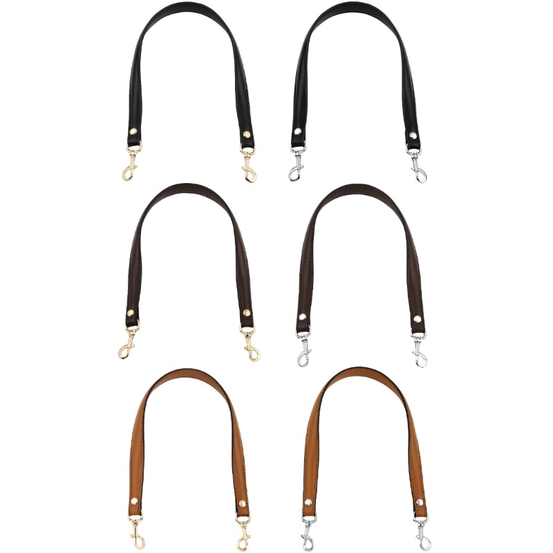 Replacement Handbag Accessory PU Leather Strap with Clasp for Personalized Look