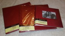10" PHOTO ALBUM RECOLLECTIONS 13" SCRAPBOOKS Michaels Red 218589 111330 Lot of 3