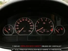 Fits BMW E46 1998-2005 4 Piece Aluminum Matt Speedometer Rings / Speedometer Rings