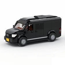 Light Commercial Vehicle Large Van Building Blocks Toys Set 492 Pieces MOC