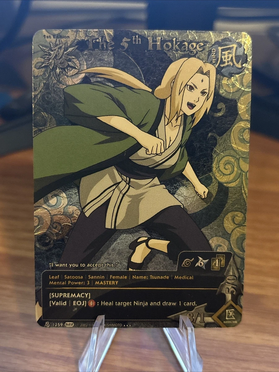 Naruto CCG Super Rare Individual Collectible Card Game Cards for