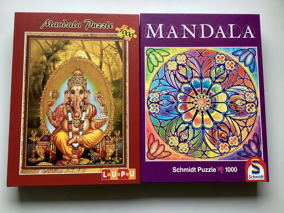 Puzzle Konvolut - Mandala ´s - Schmidt, Lupu, Grafika, Pomegranate Artpiece, - Bild 2 von 3