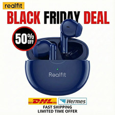 ANC Bluetooth 5.4 Kopfhörer Active Noise Cancelling TWS In-Ear Gaming Headset