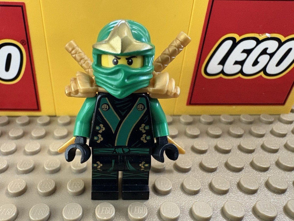 レアLGEARSOLID 25thANNIVERSARY2500品限定品 LEGO Ninjago Lloyd The Final Battle Green Ninja ZX NJO0070