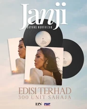 Vinyl Dayang Nurfaizah - Janji ( 2LP Gatefold + 32pgs Booklet ) Malaysia Edition