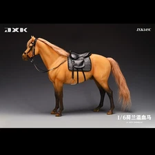 JXK JXK145C 1/6 Dutch Warmblood Horse Model Collectible Animal In Stock