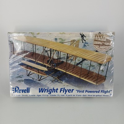 Revell Wright Flyer First Powered Flight 100 Ann. 1:39 Scale Sealed Bent Box -7D
