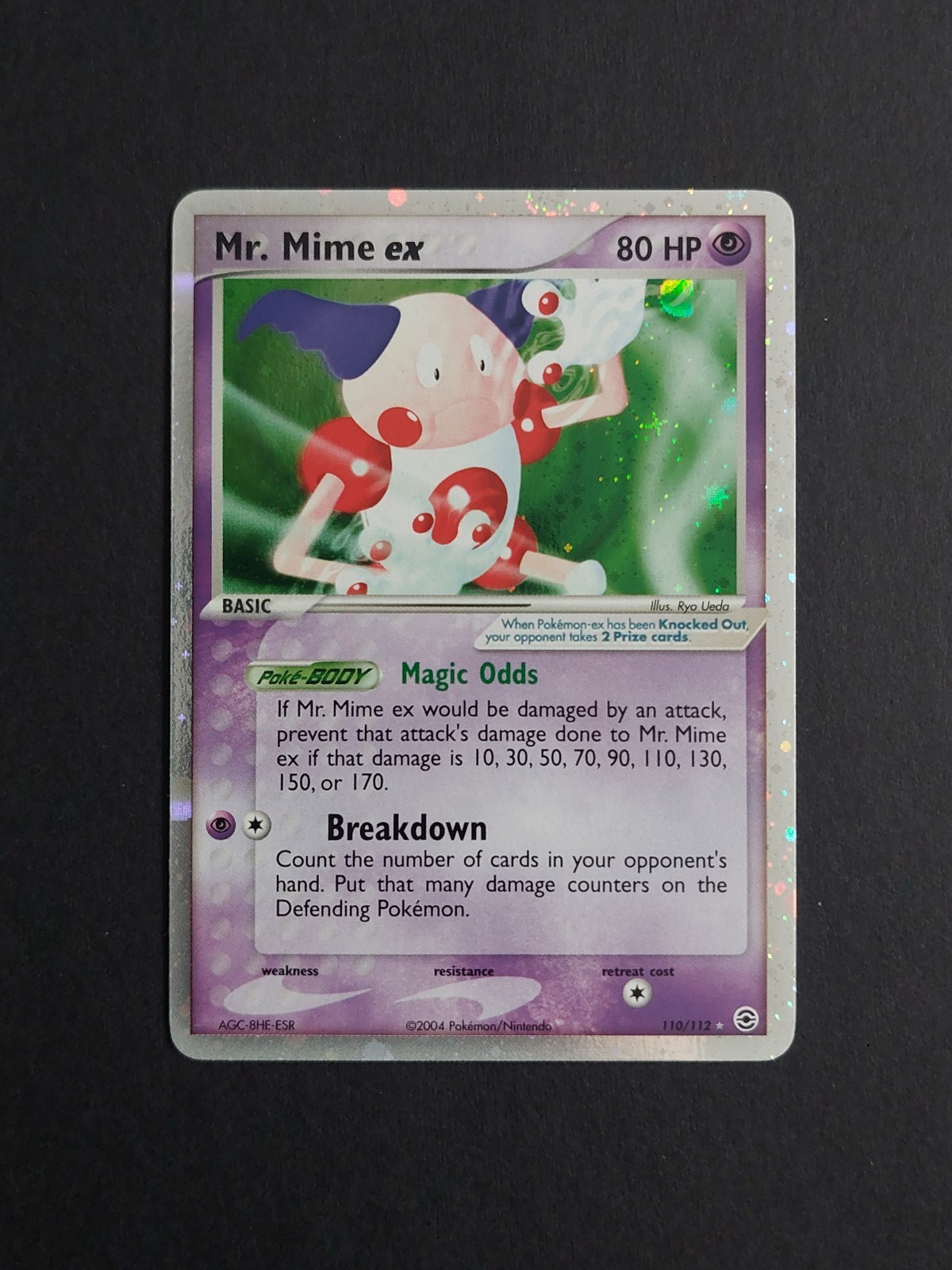 Mr. Mime ex 110/112 — Near Mint/ Mint — Fire Red & Leaf Green — Pokemon Card